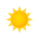 soleil as rendered by JoyPixels Animations