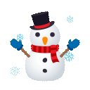 snowman as rendered by JoyPixels Animations