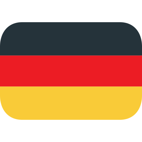 Flag: Germany as drawn by JoyPixels in 1.0