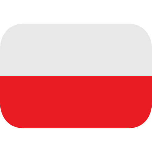 Flag: Poland as drawn by JoyPixels in 1.0