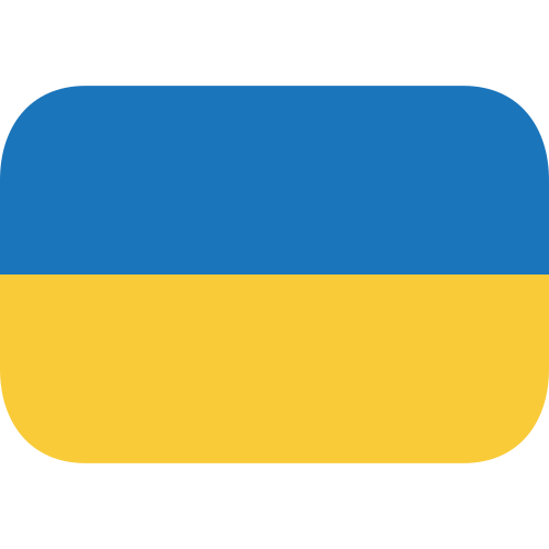 Flag: Ukraine as drawn by JoyPixels in 1.0