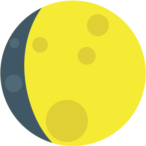 Waxing Gibbous Moon, the previous design