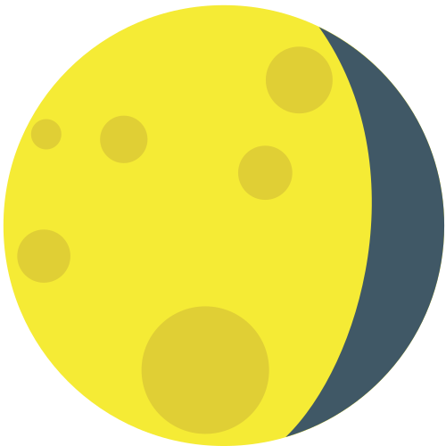 Waning Gibbous Moon, the previous design
