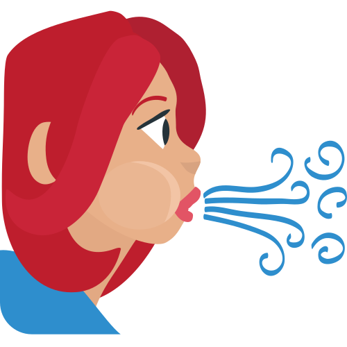 Wind Face as drawn by JoyPixels in 1.0