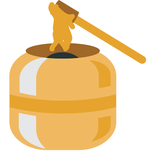 Honey Pot as drawn by JoyPixels in 1.0