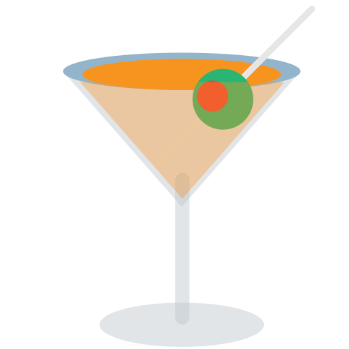 Cocktail Glass, the previous design