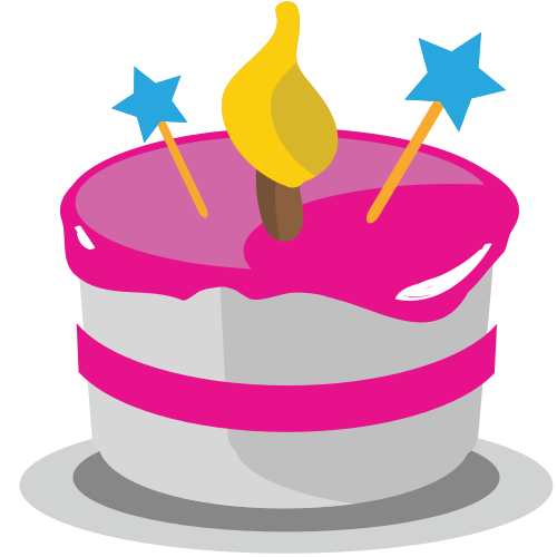 Birthday Cake, the previous design
