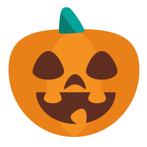 Jack-O-Lantern as drawn by JoyPixels in 1.0