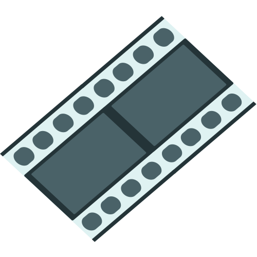 Film Frames as drawn by JoyPixels in 1.0