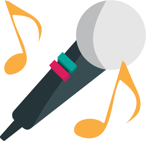 Microphone as drawn by JoyPixels in 1.0