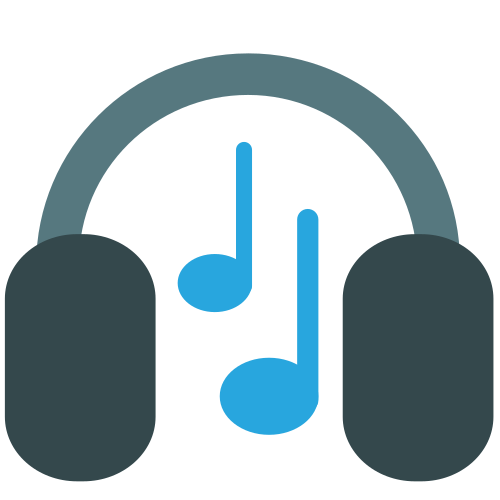 Headphone as drawn by JoyPixels in 1.0