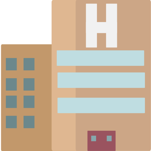 Hotel as drawn by JoyPixels in 1.0