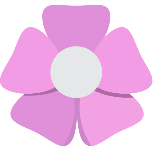 Roseta as drawn by JoyPixels in 1.0
