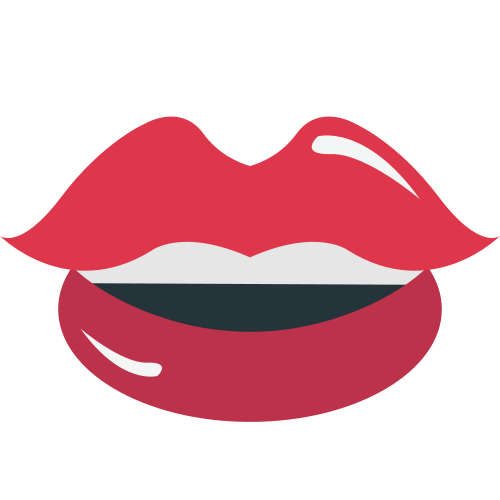 Mouth as drawn by JoyPixels in 1.0