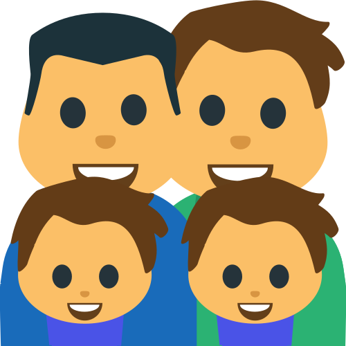 Family: Man, Man, Boy, Boy, the previous design