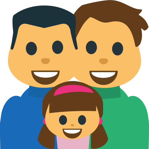 Family: Man, Man, Girl, the previous design
