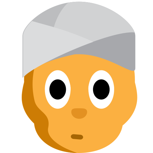Person Wearing Turban, the previous design