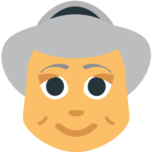 Old Woman, the previous design
