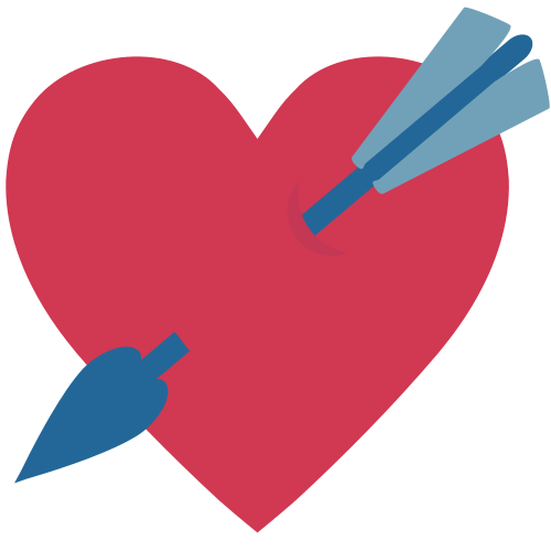Heart with Arrow, the design in this release