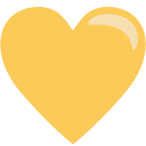Yellow Heart, the design in this release