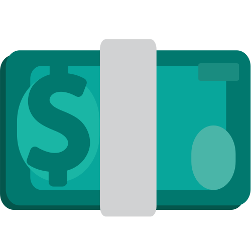 Dollar Banknote as drawn by JoyPixels in 1.0