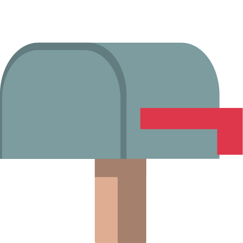 Closed Mailbox with Lowered Flag, the previous design