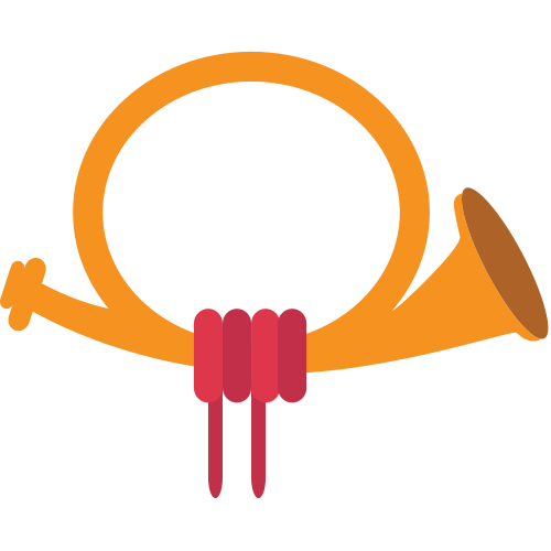 Postal Horn, the previous design
