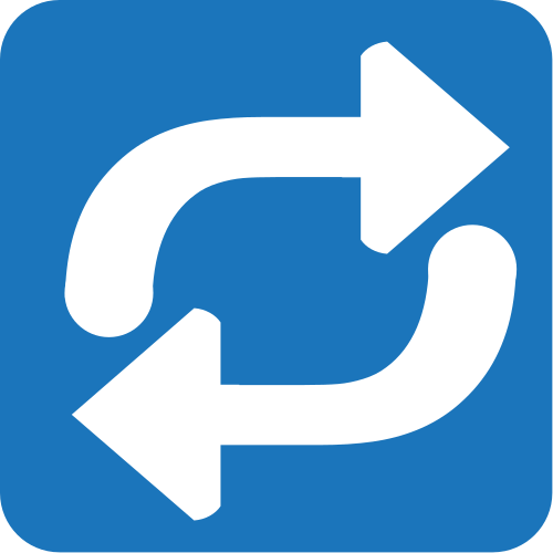 Repeat Button as drawn by JoyPixels in 1.0