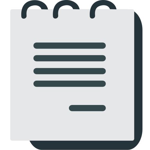 Spiral Notepad as drawn by JoyPixels in 1.0