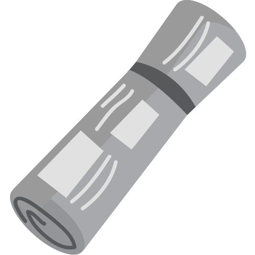 Rolled-up Newspaper, the previous design