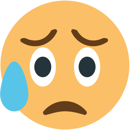 Sad but Relieved Face, the design in this release