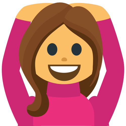 Person Gesturing OK, the previous design