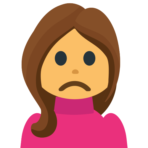 Person Frowning, the previous design