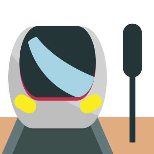 Station as drawn by JoyPixels in 1.0
