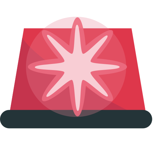 Police Car Light, the previous design