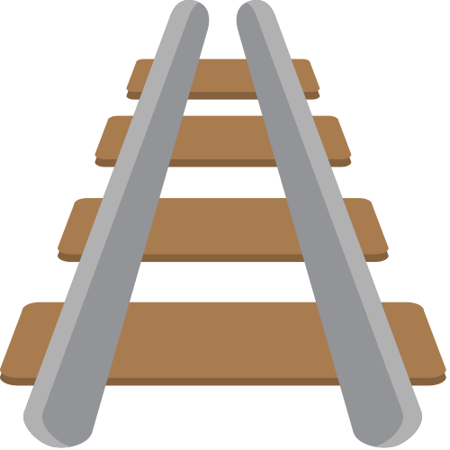 Railway Track, the previous design
