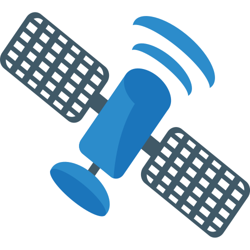 Satellite as drawn by JoyPixels in 1.0