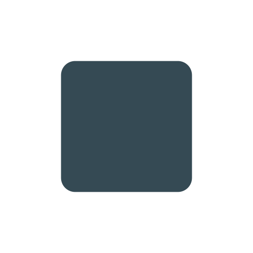 Black Medium-Small Square as drawn by JoyPixels in 1.0