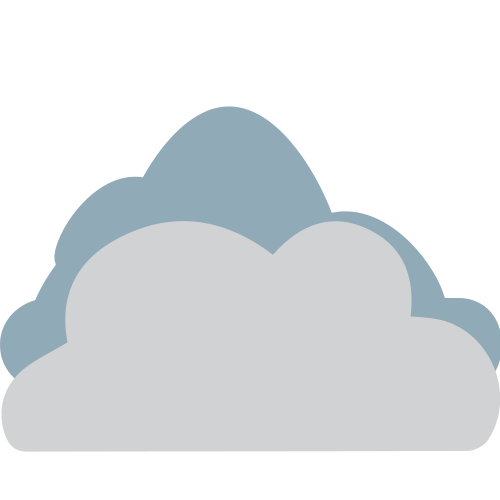 Cloud as drawn by JoyPixels in 1.0