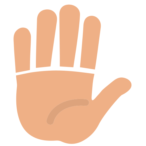 Raised Hand, the design in this release