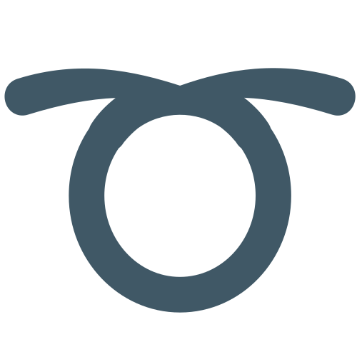 Curly Loop as drawn by JoyPixels in 1.0