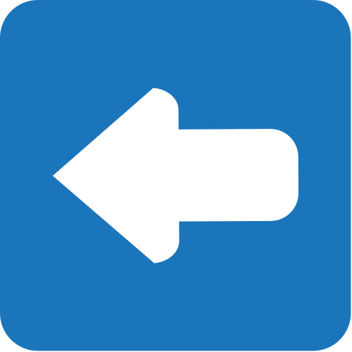 Left Arrow as drawn by JoyPixels in 1.0