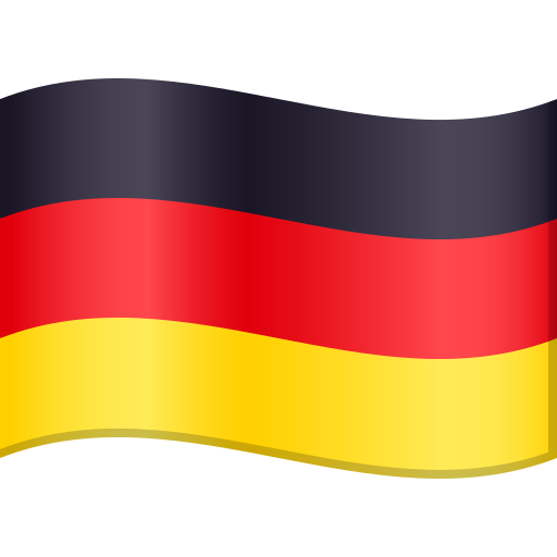 Flag: Germany as drawn by JoyPixels in 10.0