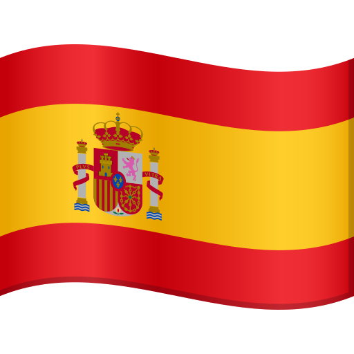 Flag: Spain as drawn by JoyPixels in 10.0