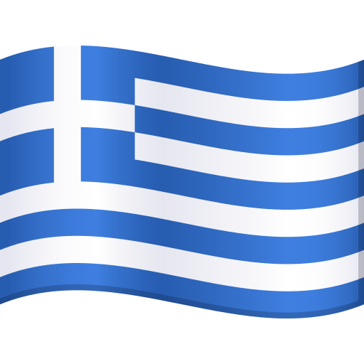 Flag: Greece as drawn by JoyPixels in 10.0