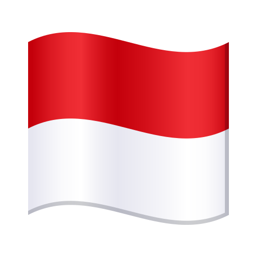 Drapeau : Monaco as drawn by JoyPixels in 10.0