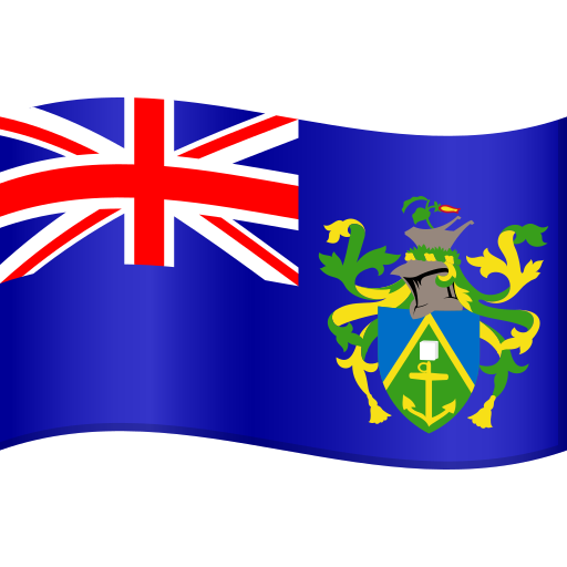 Flag: Pitcairn Islands as drawn by JoyPixels in 10.0