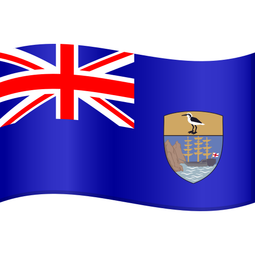 Bandera: Santa Elena as drawn by JoyPixels in 10.0
