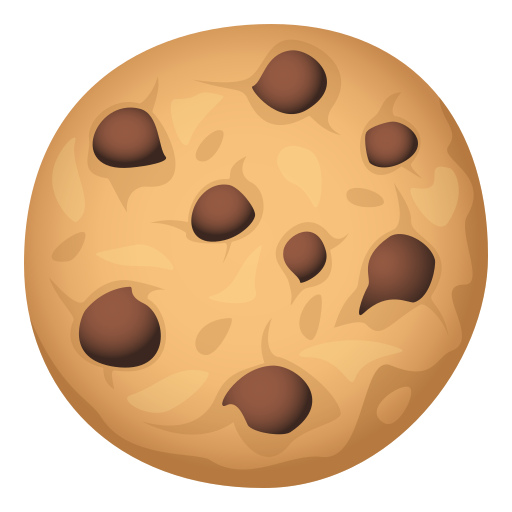 Cookie as drawn by JoyPixels in 10.0