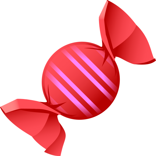 Candy as drawn by JoyPixels in 10.0